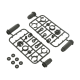 CEN-Racing - Shock Plastic Parts (for 2 shocks) (CQ0107)
