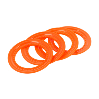 Robitronic - BeadLock Ring (4pcs) Orange (CQ0650)