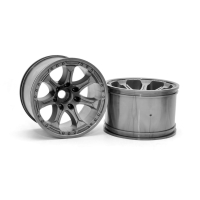 Robitronic - MT Plus II Wheel, 2Pcs (H94102)