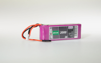 Top Fuel - V3 reiceiver battery LiPo ECO-RX 2000mAh 2S Straight - 5C