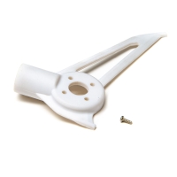 Horizon Hobby - Vertical Tail Fin/Motor Mount (White): 150 S (BLH5404)
