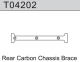 Team C - Carbon Chassisversteifung hinten TM4V2 1:10 4WD...