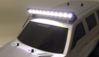 Absima - Aluminium weiße LED Strahler Ultrahell - schwarz