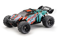 Absima - Green Power Elektro Modellauto High Speed Race Truck - Truggy Hurricane green 4WD RTR - 1:18