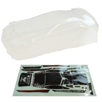 RC - Drift Car "THUNDER DRIFT" Karosserie klar mit Sticker (RCBS204-008C)