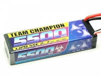 Team Champion - 5500mAh 2S 7,4V LiPo mit deans T - 55C