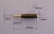 Gabriel - CFK ball joint adapter M2.5 (4 pieces)