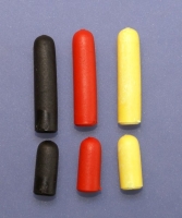 Gabriel - Schalterkappen schwarz, rot, gelb (6 Stück)
