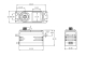 SRT - Brushless Servo HV Low Profile 13.0kg/0.05sec @7.4V (BH815S)