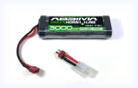 Absima - Greenhorn NiMH Stick Pack 7.2V 3000 T-Plug mit...