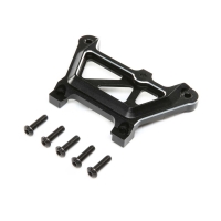 Horizon Hobby - Front Top Plate, Aluminum, Black: DBXL-E 2.0 (LOS351018)