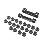 Horizon Hobby - Adjustable Pivot Set, C & D, Black: 22 5.0 (TLR334062)