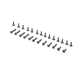 Horizon Hobby - Screw Set, Flat Head: Mini-T 2.0 (LOS216004)