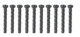 Absima - Round head screws (2.8x20) (AB15-LS12)