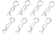 Absima - Body pins (AB30-WJ14)