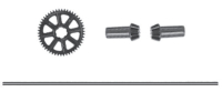 Absima - Main drive shaft & gear (AB30-ZJ05)