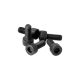 HoBao - M5 x 12mm HEX SOCKET HEAD CAP SCREWS, 5PCS (H32512)