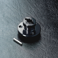 Robitronic - RMX Alum. spur gear holder (black) (MST210429BK)