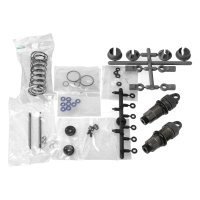 PR Racing - Rear Shock AbsorberV3 TYPE R Set-35.45mm-0.8p  (2pcs) (PR66402516)