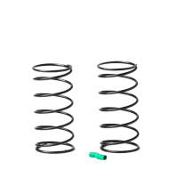 PR Racing - 1/10 Front Shock Spring-Green (2pcs)0.075kg/mm For Type R (PR02530016)