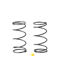 PR Racing - 1/10 Front Shock Spring-White/Yellow (2pcs)0.090kg/mm For Ty (PR02530046)