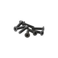 PR Racing - Flat Head Screws M3x14mm 8pcs (PR82400046)