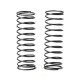 PR Racing - 1/10 Rear Shock Spring-White (2pcs)0.037kg/mm...