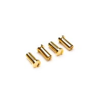 Horizon Hobby - 5mm Low Profile Bullet Connectors (4) (DYNC0176)