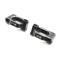 Horizon Hobby - Caster Block Set, 6 deg, Aluminum: 22X-4 (TLR234118)