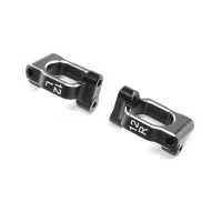 Horizon Hobby - Caster Block Set, 12 deg, Aluminum: 22X-4 (TLR234120)