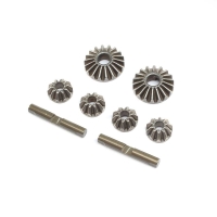 Horizon Hobby - Diff Gear & Cross Pin Set, Metal: 22X-4 (TLR232129)