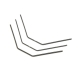 Horizon Hobby - Sway Bar Set, 1.6/1.8/2.0mm (3): 22X-4...