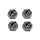 HoBao - DC1 Wheel Hex Hub, 4 PCS (H230069)