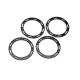 HoBao - CNC Alu. beadlock rings, 4 Pcs (H230120)