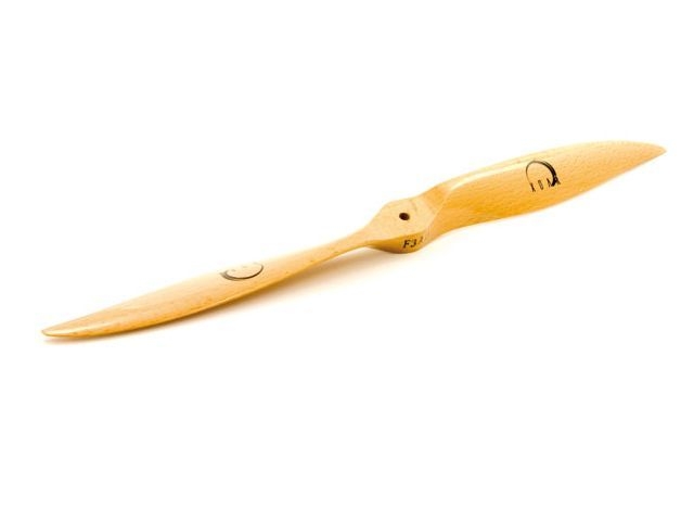 XOAR 9x4 Beechwood Propeller For RC Airplanes - 2 Blade Gas/Glow Fuel Prop, PJA9x4