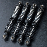 Robitronic - TC80 Alum. damper set (silver) (4) (MST820130S)