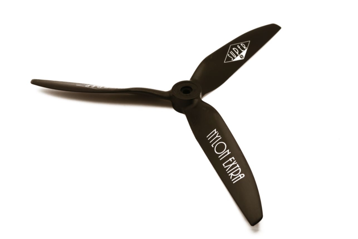 Graupner 3-Blade Plastic M4 Propeller – 50mm, Left Hand Rotation