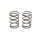 Horizon Hobby - Shock Springs: 40mm 5.6N/mm (32lbf/In) (2) (ARA330633)