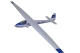 Ka8B electric sailplane- 4500mm