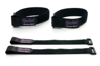 Hacker - Klettband-Gurt 200mm für 2 bis 4S LiPos (4er Pack)