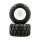 CEN-Racing - Wheel & Tire Glued (White) (CQ0505)