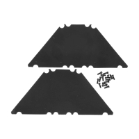 CEN-Racing - Frame Protector, black (2pcs) (CKQ0411)