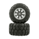 CEN-Racing - Wheel & Tire Glued (Grey) (CQ0504)
