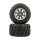 CEN-Racing - Wheel & Tire Glued (Grey) (CQ0504)