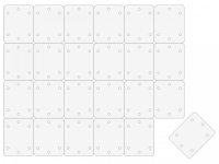 Voltmaster - Patent Scharniere 25x20mm (24 Stück)