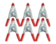Voltmaster - Clamps metal 50mm (6 pieces)