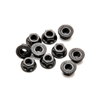 HoBao - FLANGE NYLON NUT M3, 10pcs (H39006)