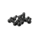 HoBao - M4x10mm PAN HEAD SCREWS, 10PCS (H35410)