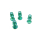 HoBao - CNC ALUM SHOCK BALL STUD, 4PCS (H41075)