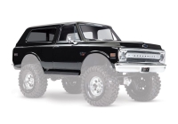 Traxxas - Body Chevrolet Blazer 1969 black complete with add-on parts